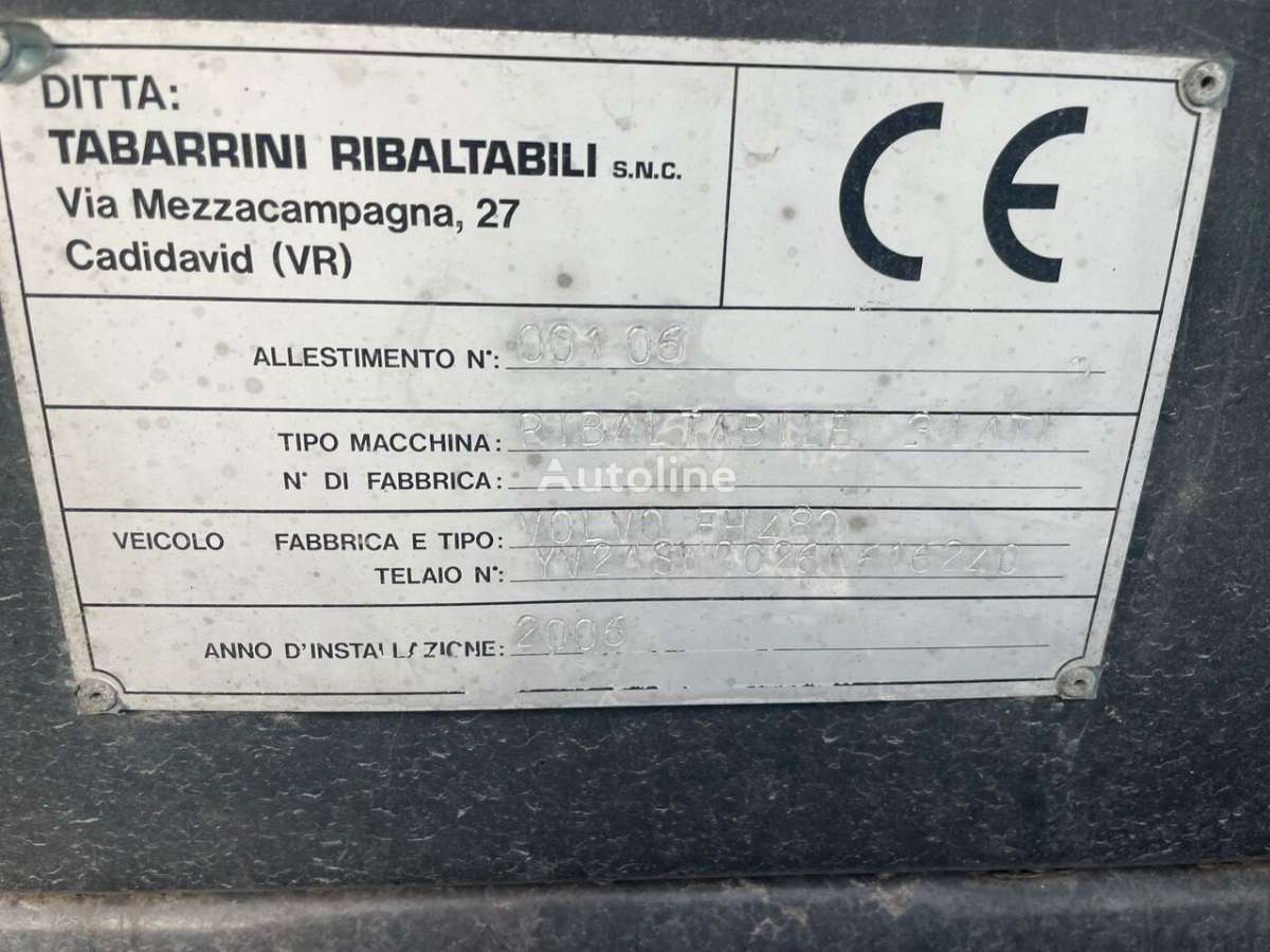 Camion ribaltabile VOLVO FH12 480 - Photo 9