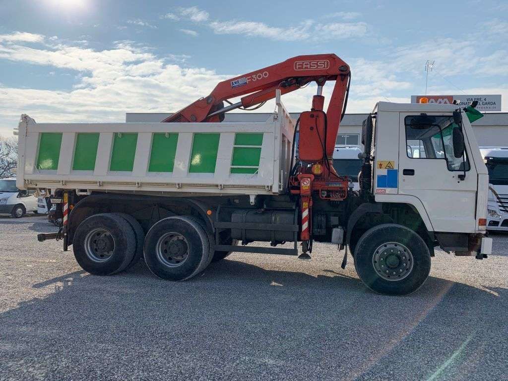 Camion ribaltabile VOLVO FL10-360 FL10.360 6x4 + FASSI F300 - Photo 15